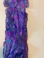 Single dyed snake shed pieces