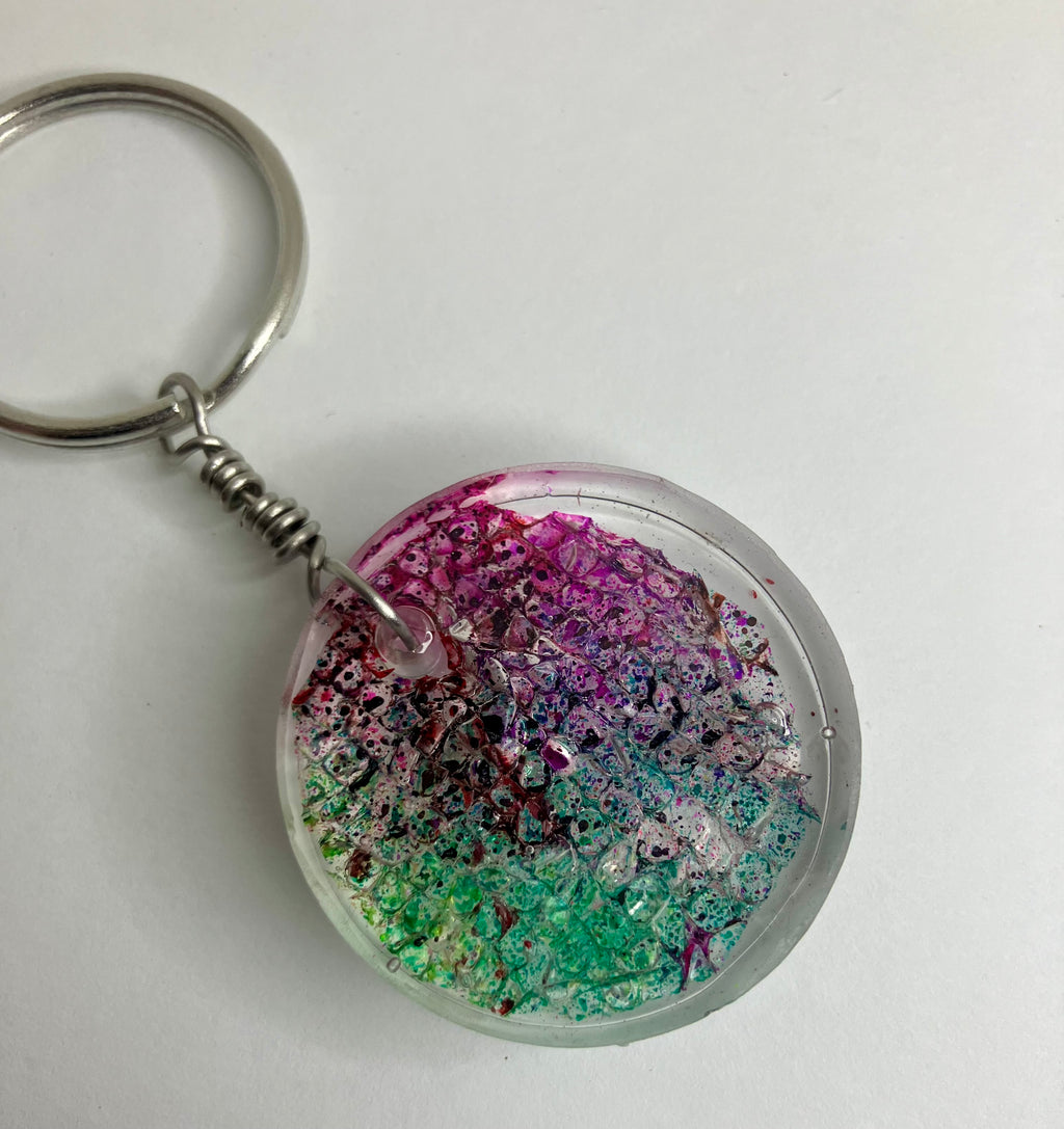 Resin keychains