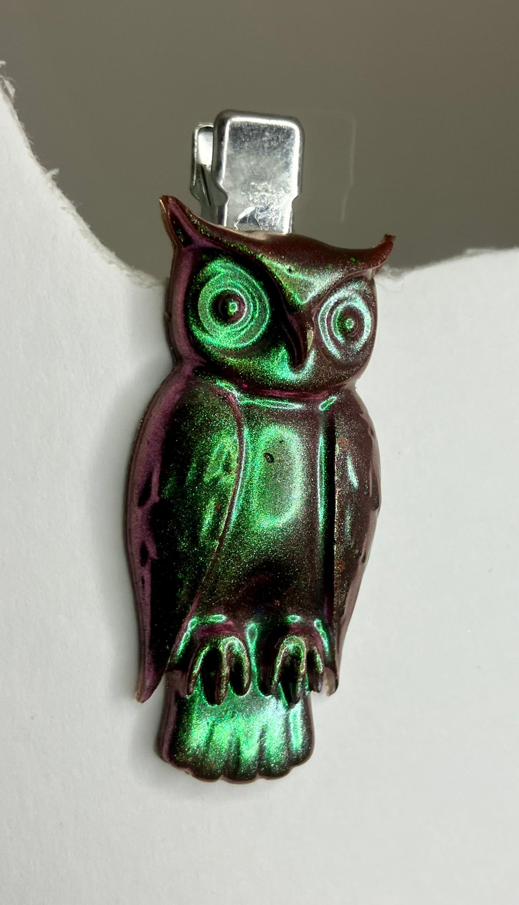 Resin pins and hair clips