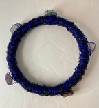 Wire bangle bracelet