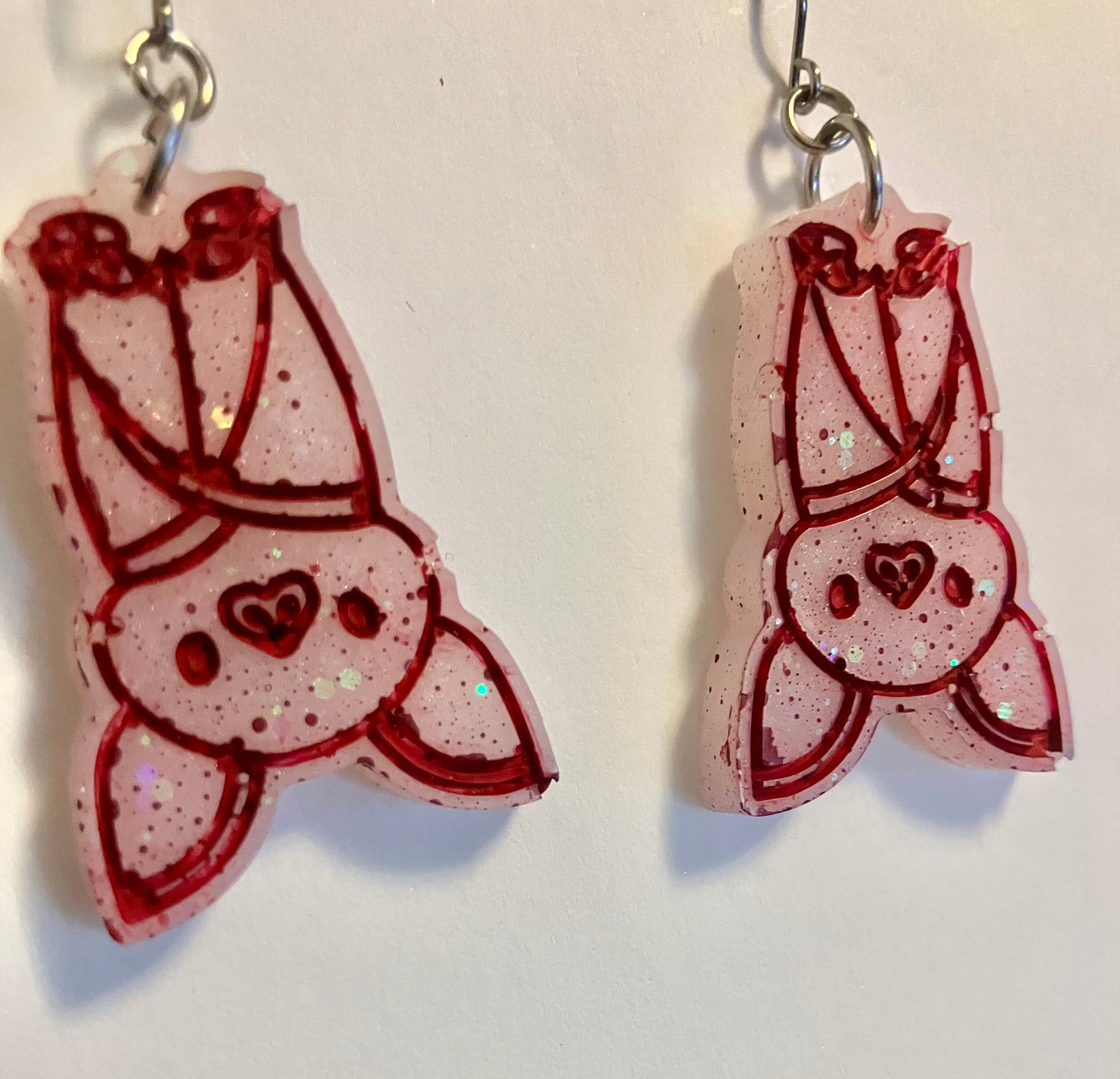 Spooky Resin Earrings: Bats, Skulls, Spiderwebs & More