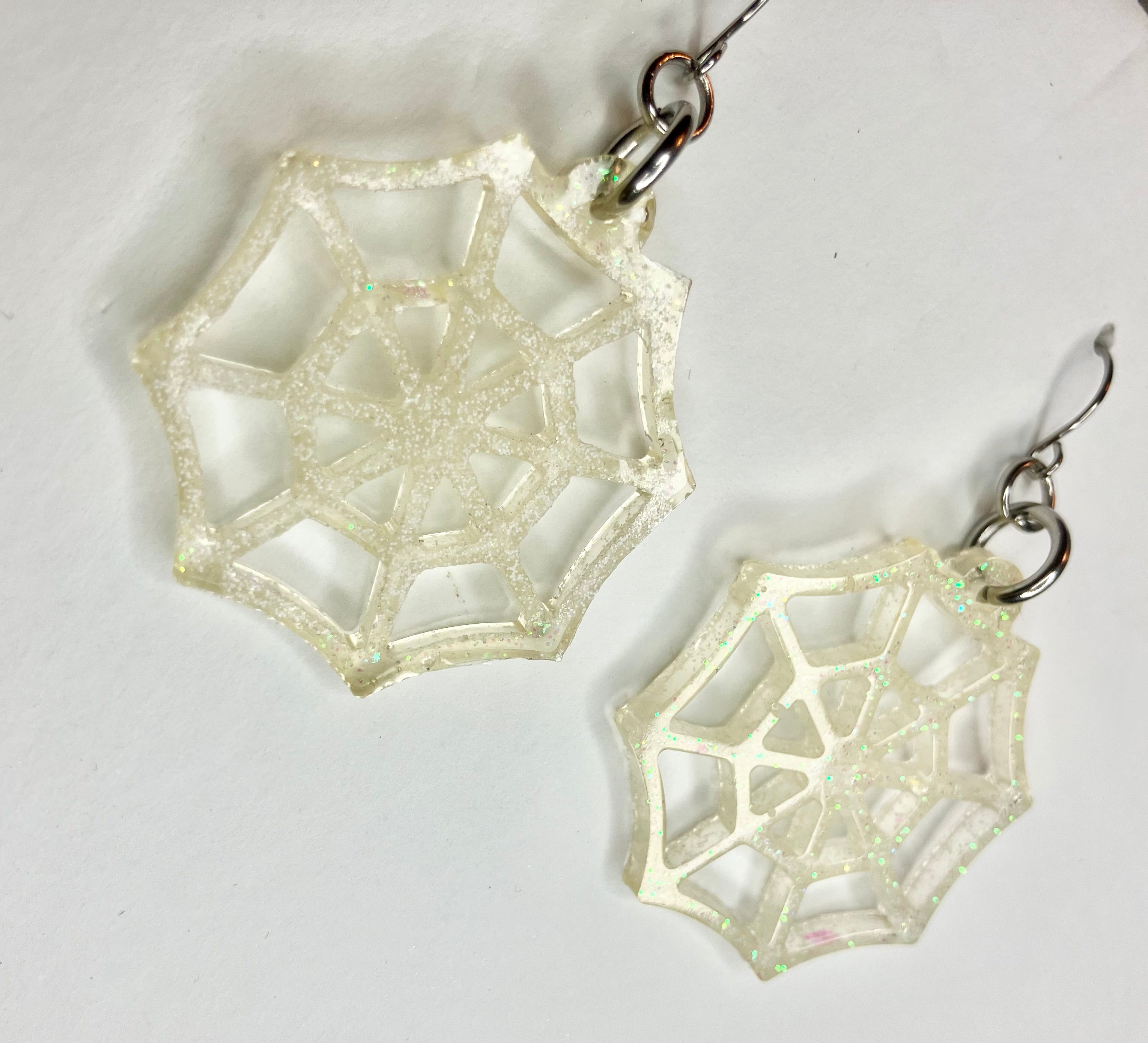 Miscellaneous spooky resin earrings