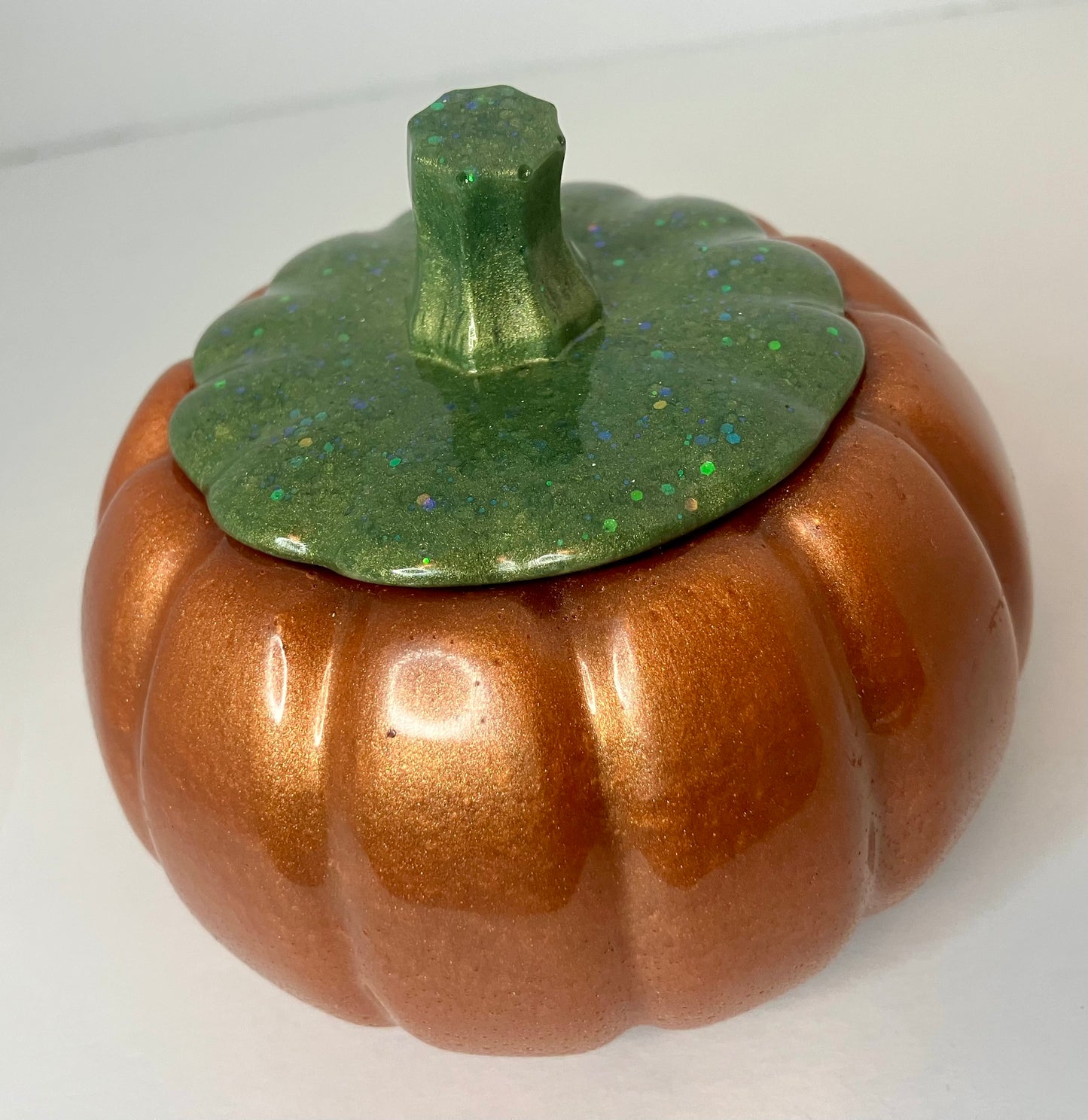 Resin Pumpkin Trinket Boxes