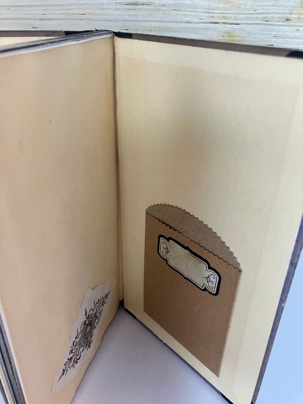 Upcycled vintage book junk journal