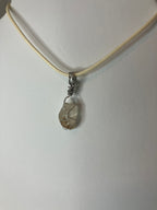 Wire wrapped stones and crystals with stainless steel wire