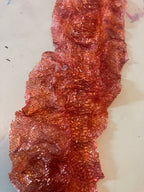 Single dyed snake shed pieces