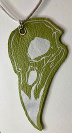 Leather and vinyl jewelry