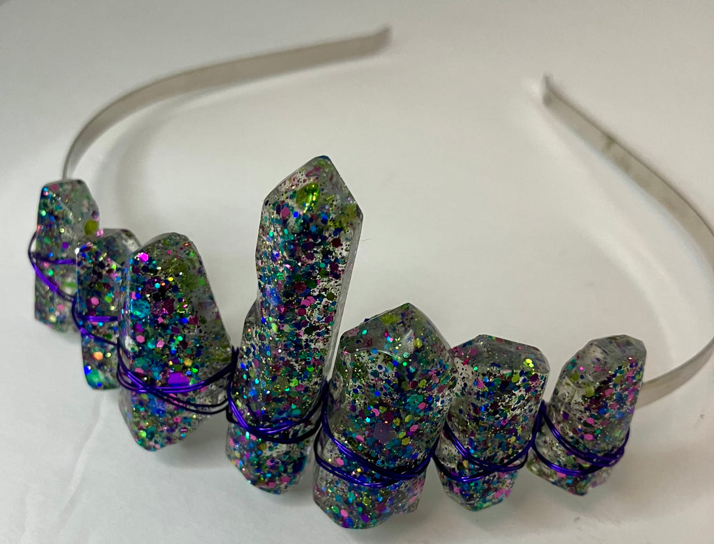 Resin Crystal Crowns