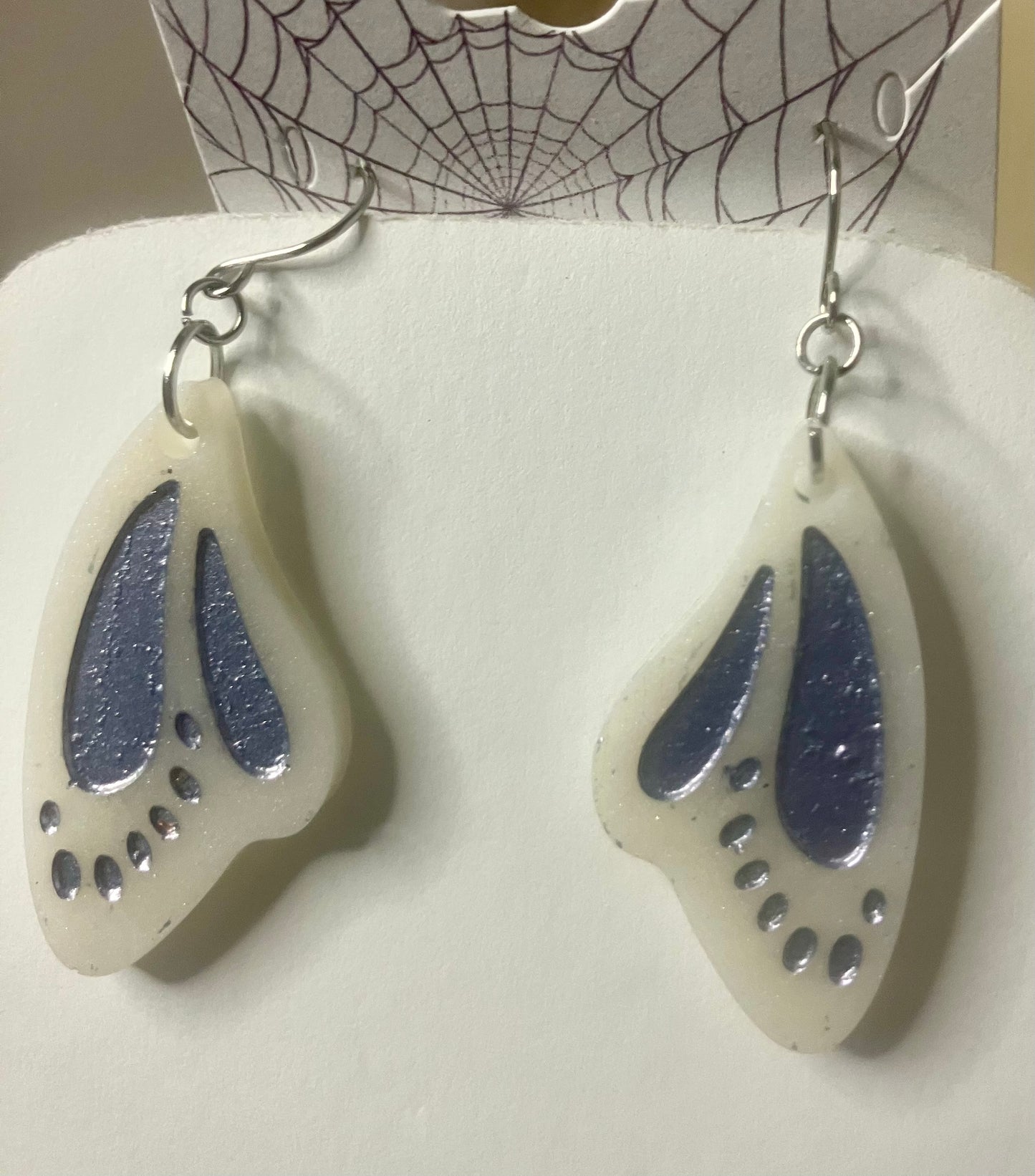 butterfly wings resin jewelry