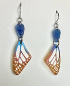 butterfly wings resin jewelry