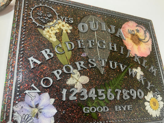Handmade Resin Ouija Spirit Board with Planchette