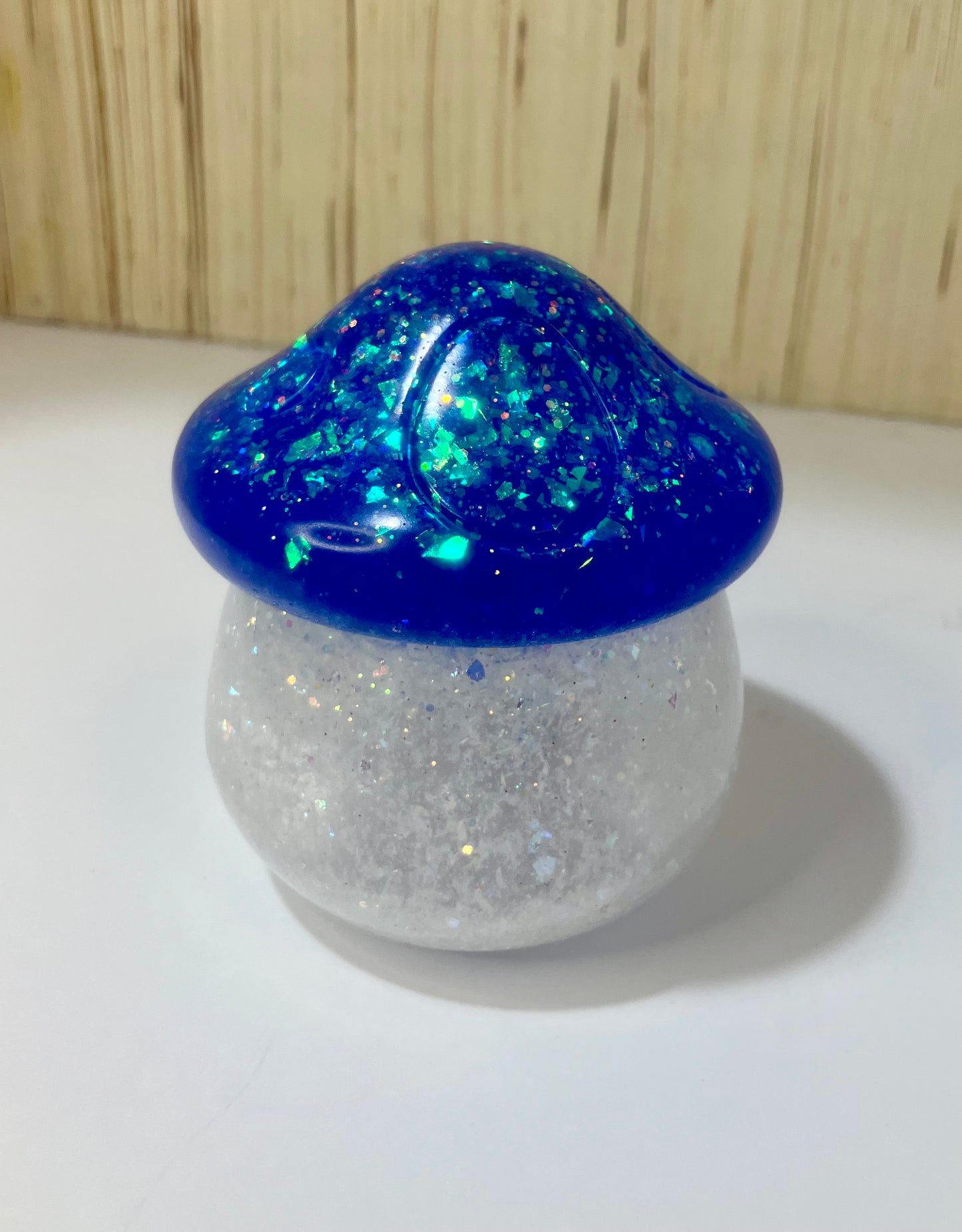 Resin Mushroom Trinket Box