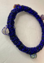 Wire bangle bracelet