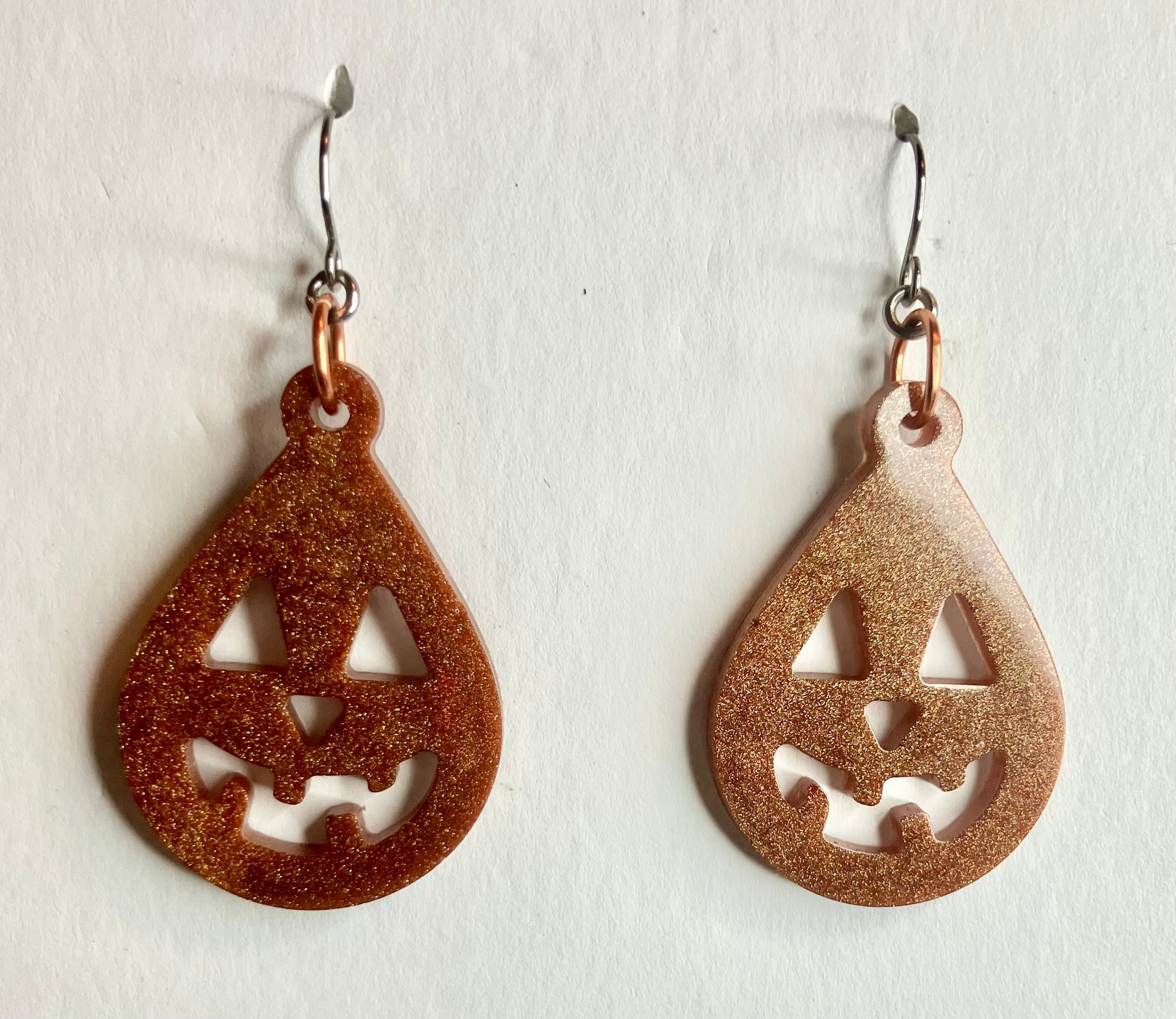 Miscellaneous spooky resin earrings
