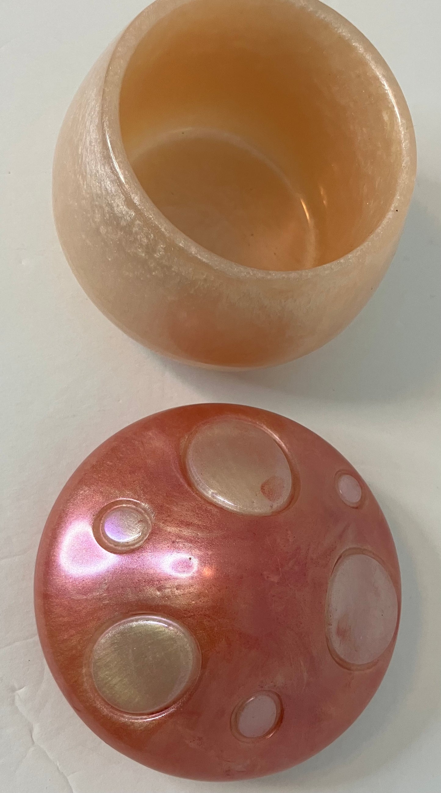 Resin Mushroom Trinket Box