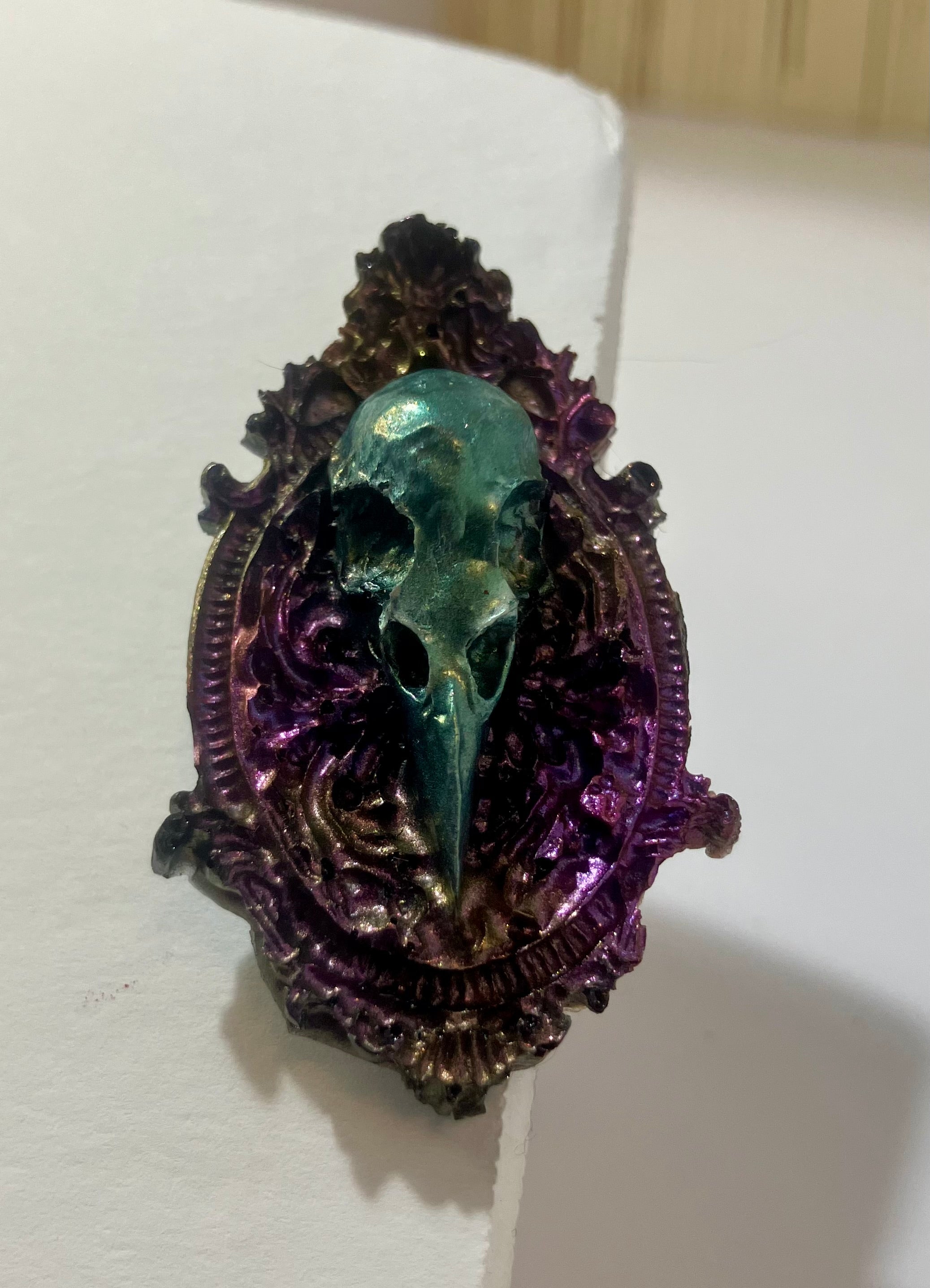 Resin pins and hair clips