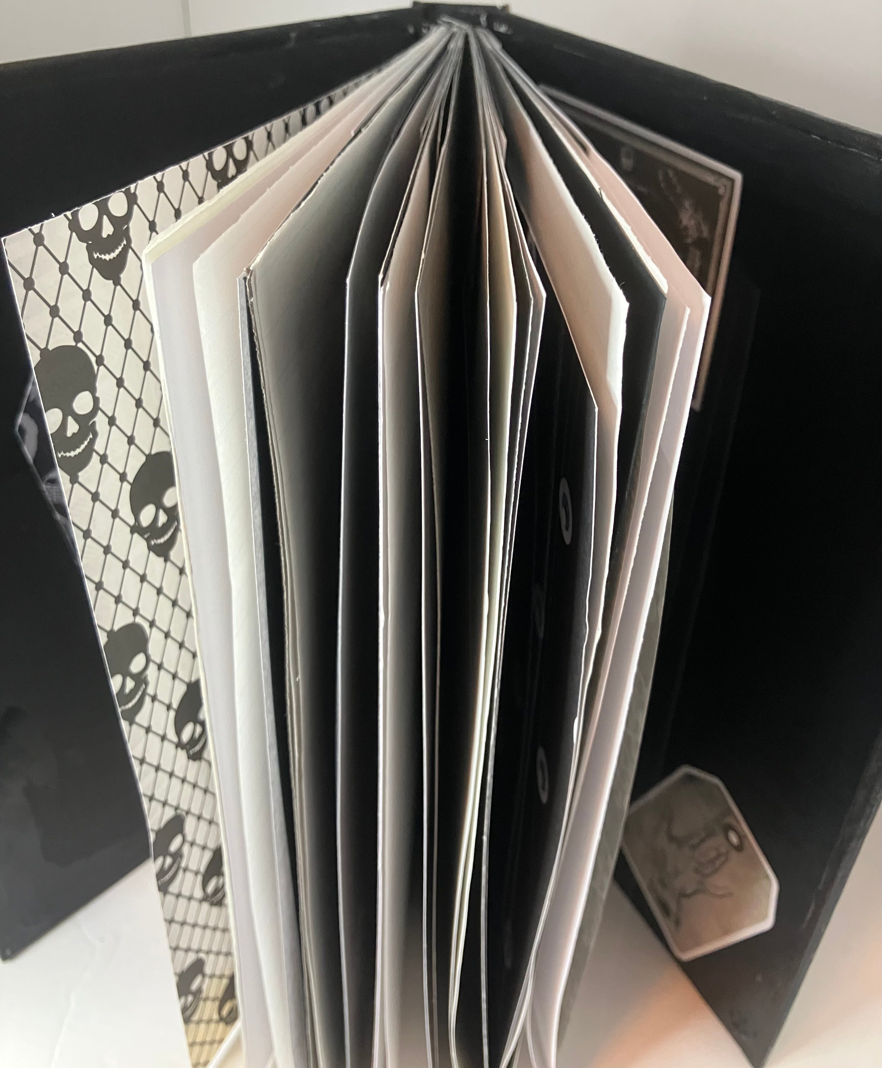 Spirit board themed junk journal