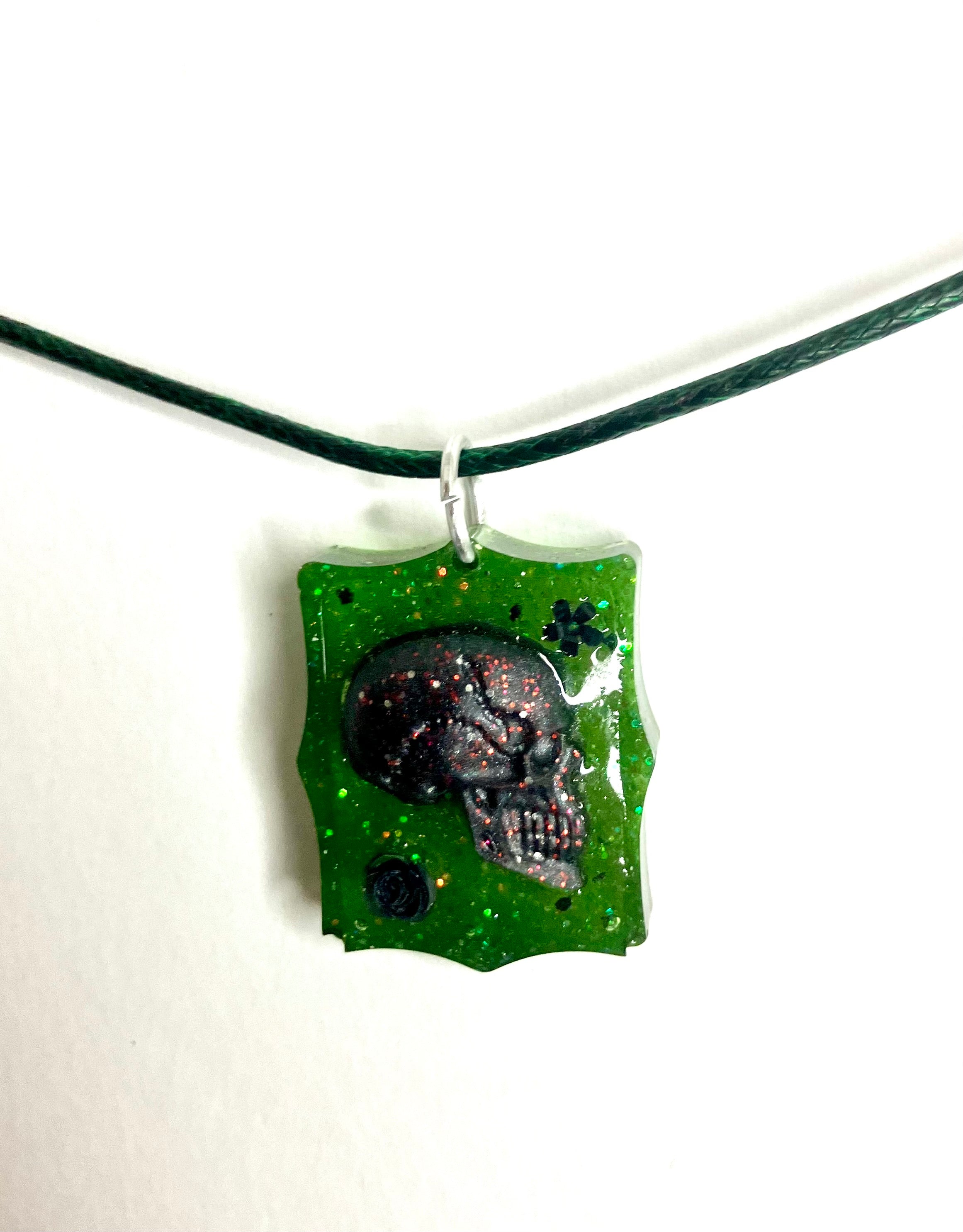 Resin frame pendants