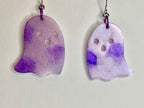 Resin ghost earrings