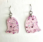 Resin ghost earrings