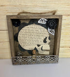 Mixed media skull box