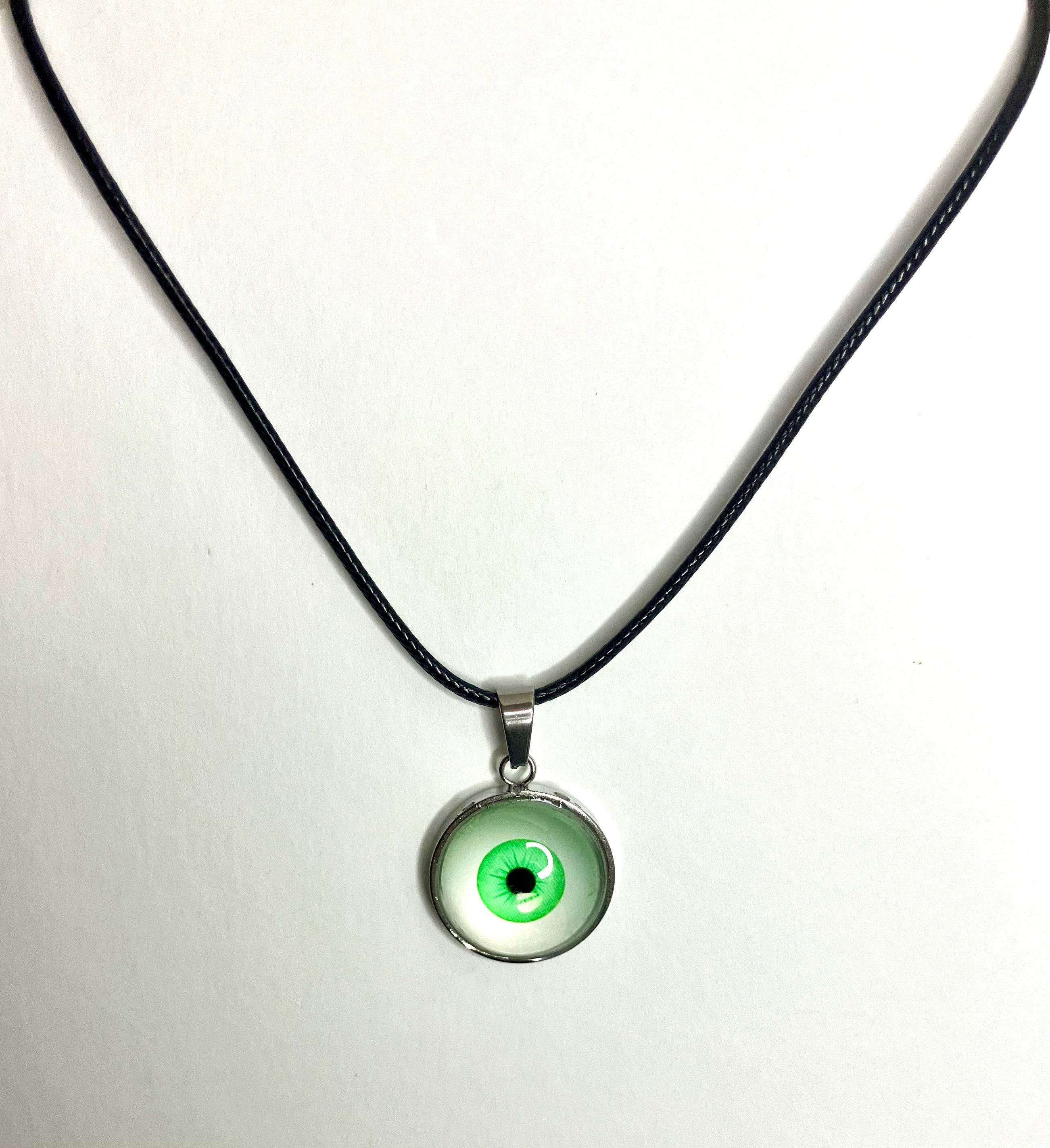 Eyeball necklaces