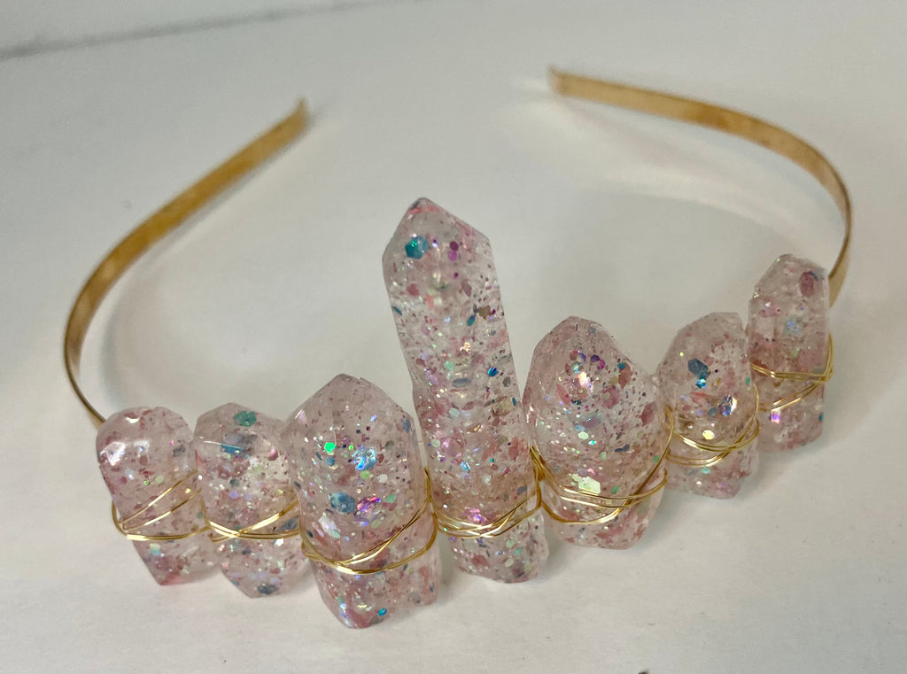 Resin Crystal Crowns