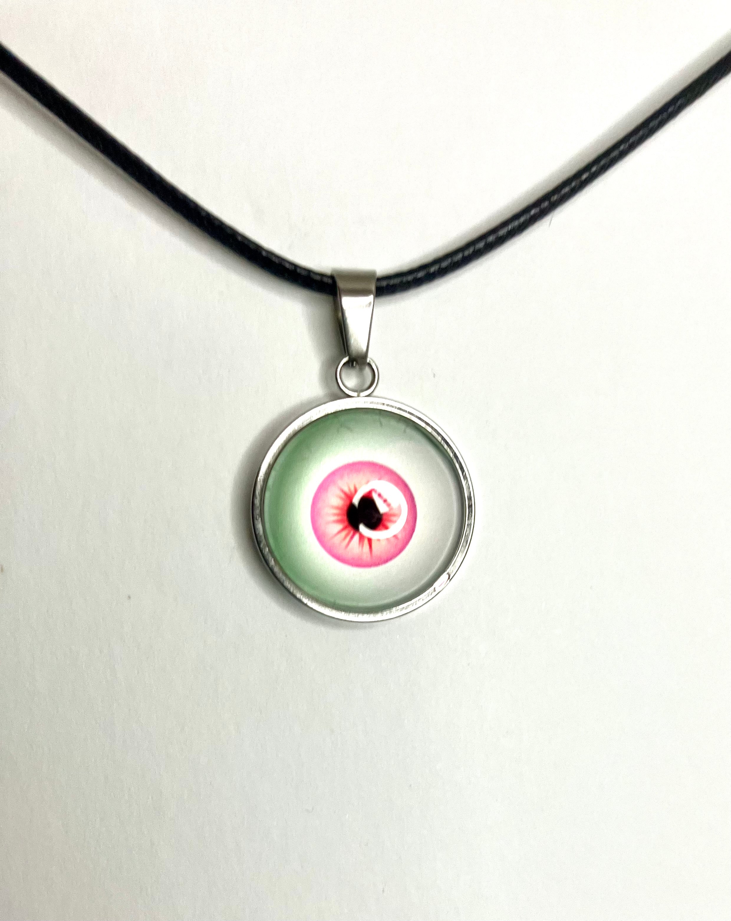 Eyeball necklaces