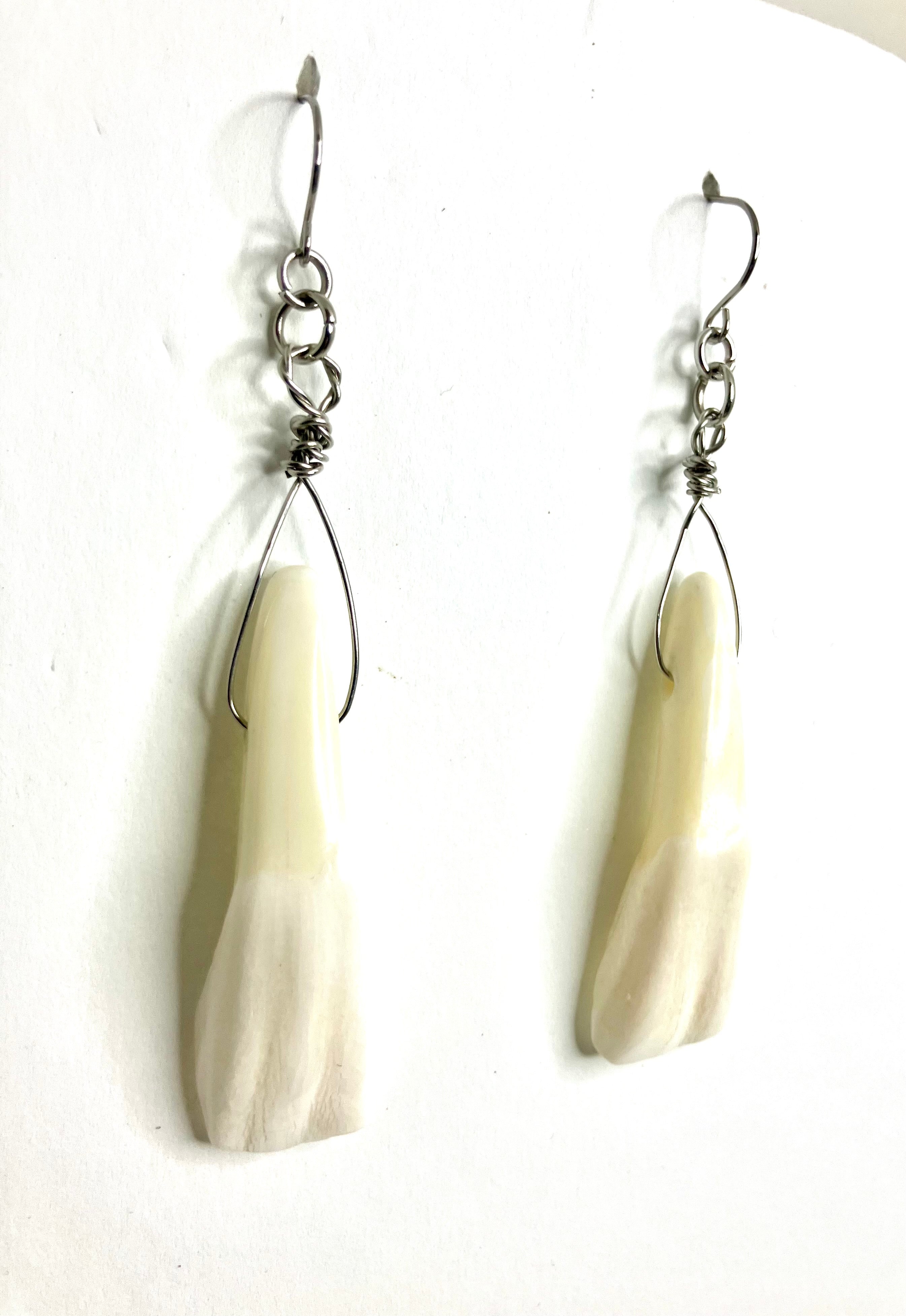 Buffalo tooth jewelry