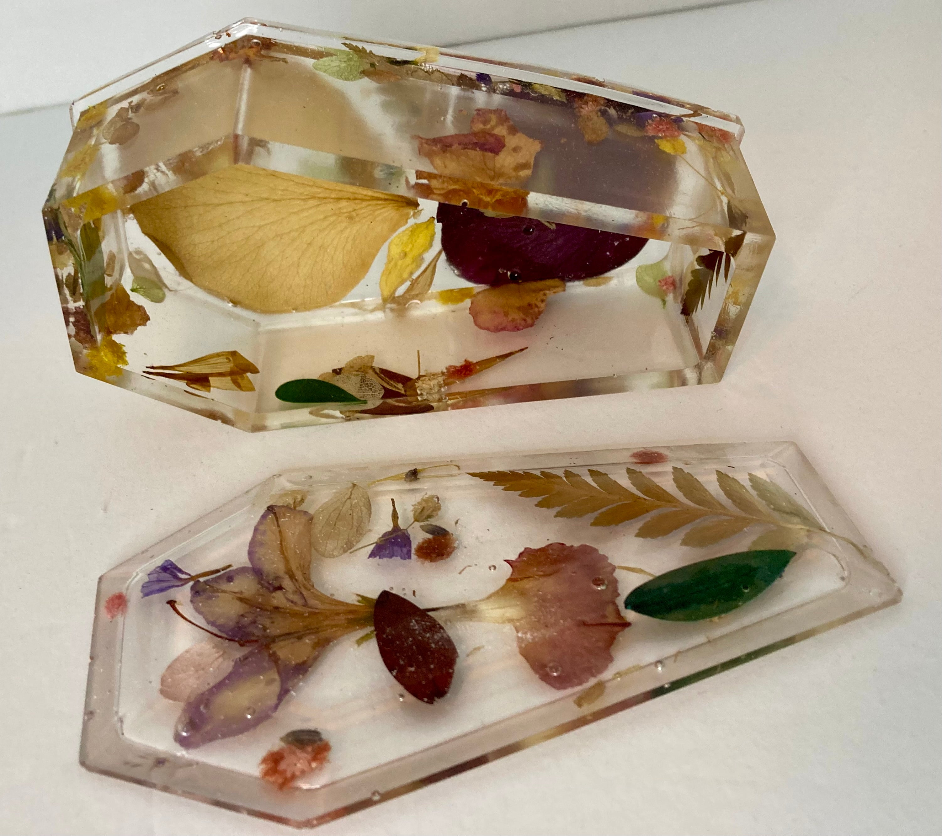 Coffin trinket boxes