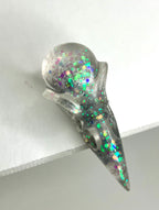 Resin pins and hair clips