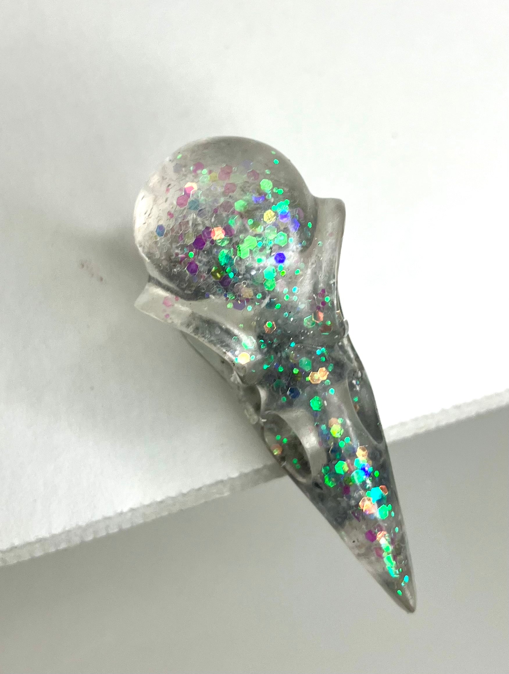 Resin pins and hair clips