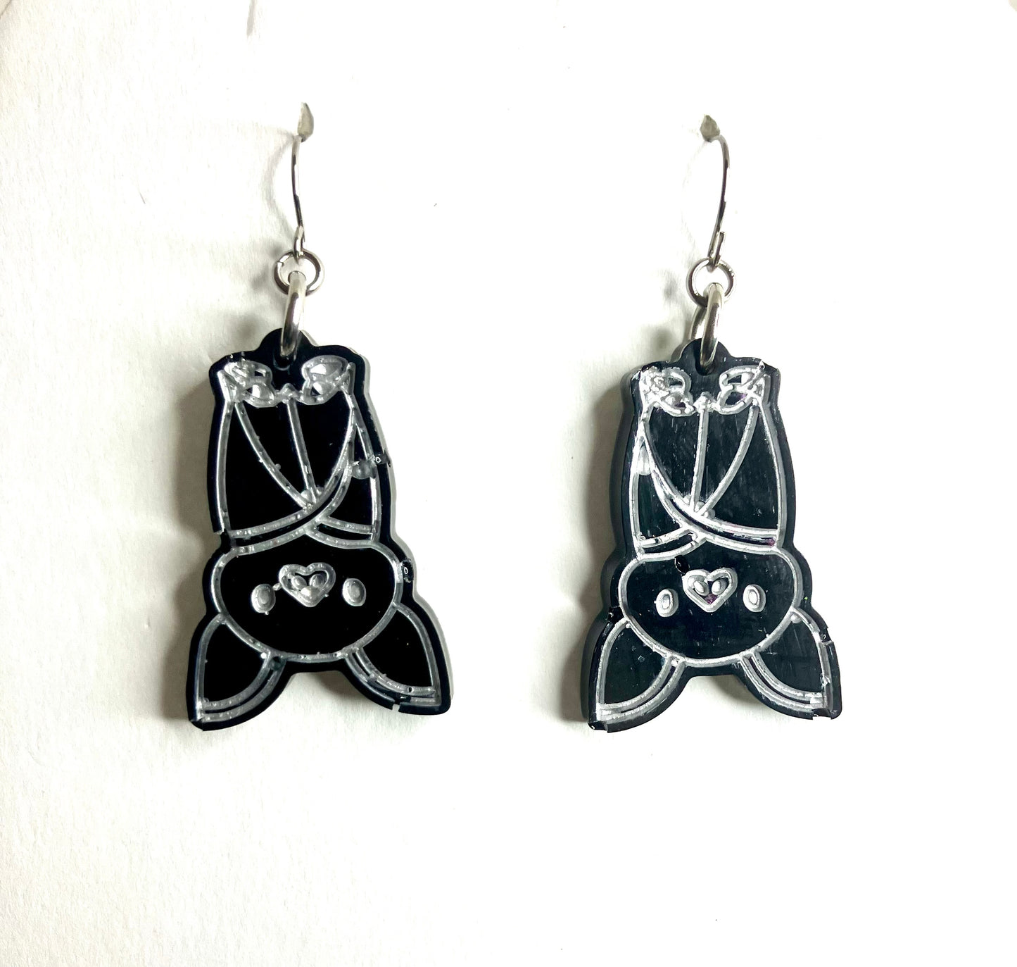 Spooky Resin Earrings: Bats, Skulls, Spiderwebs & More