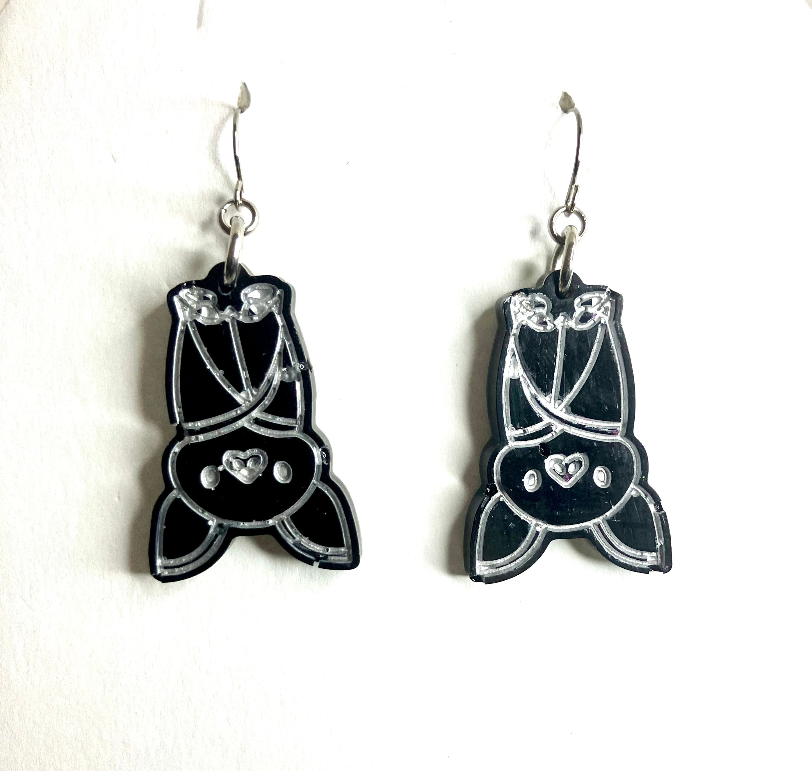 Miscellaneous spooky resin earrings