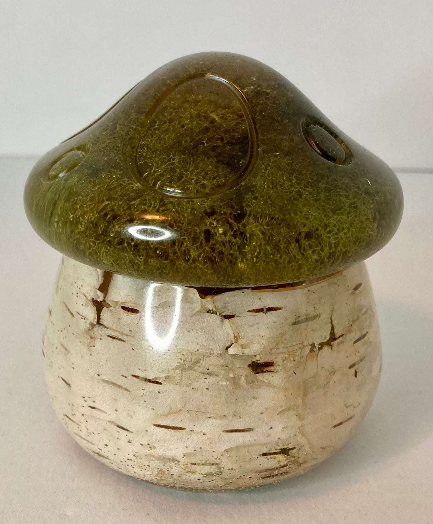 Resin Mushroom Trinket Box
