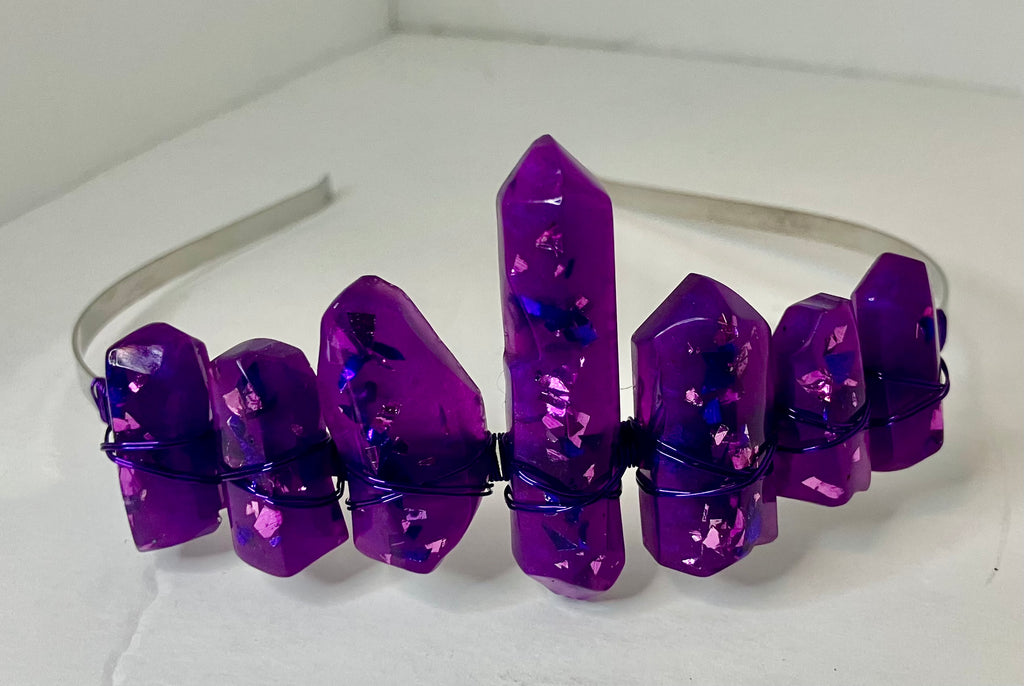 Resin Crystal Crowns