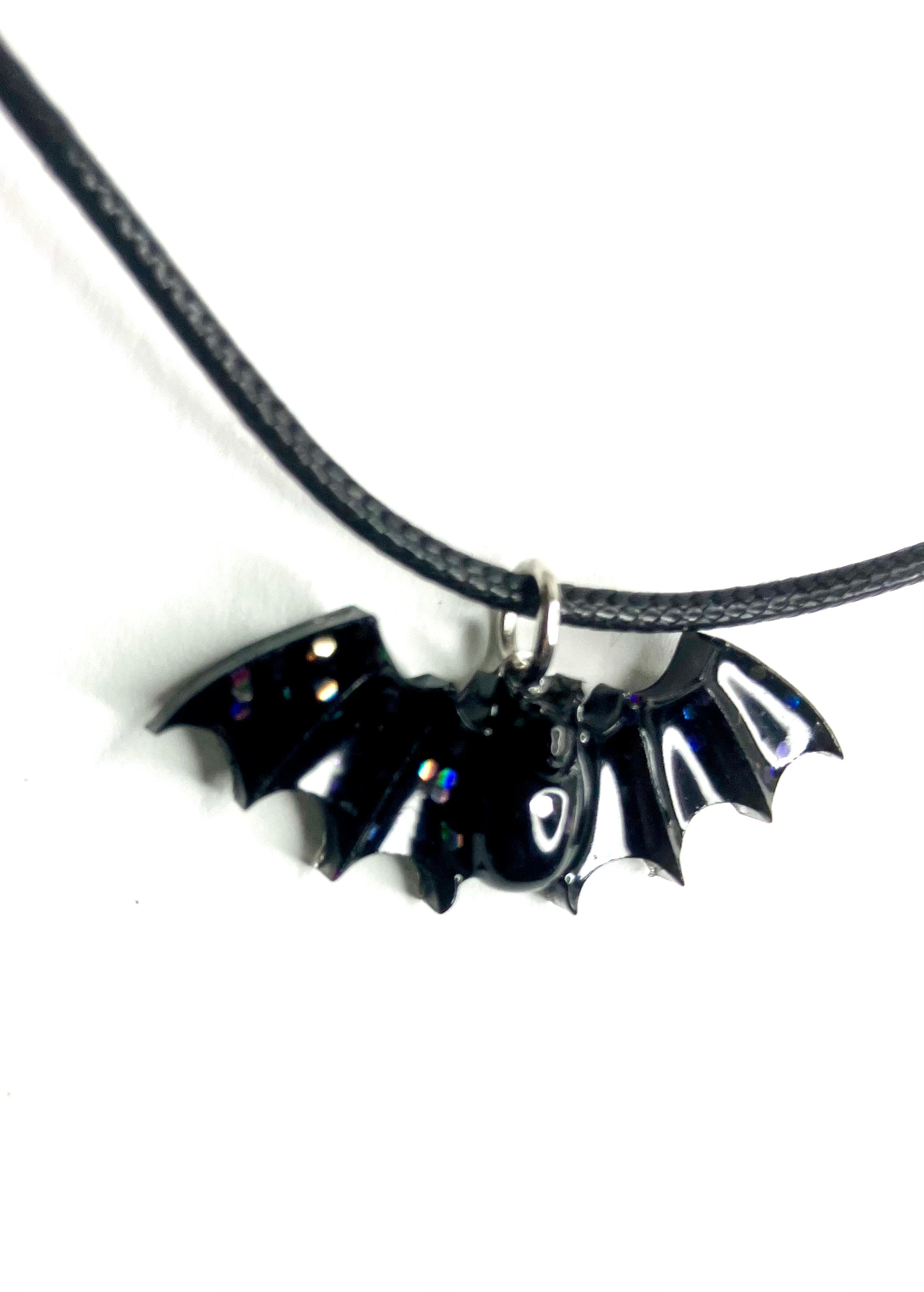 Bat necklaces
