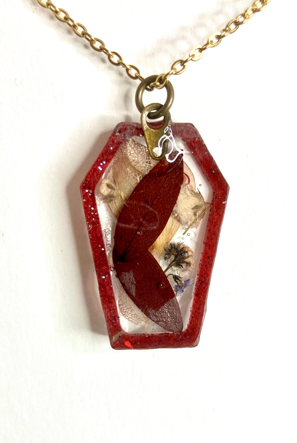 Resin frame pendants