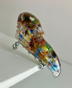 Resin pins and hair clips