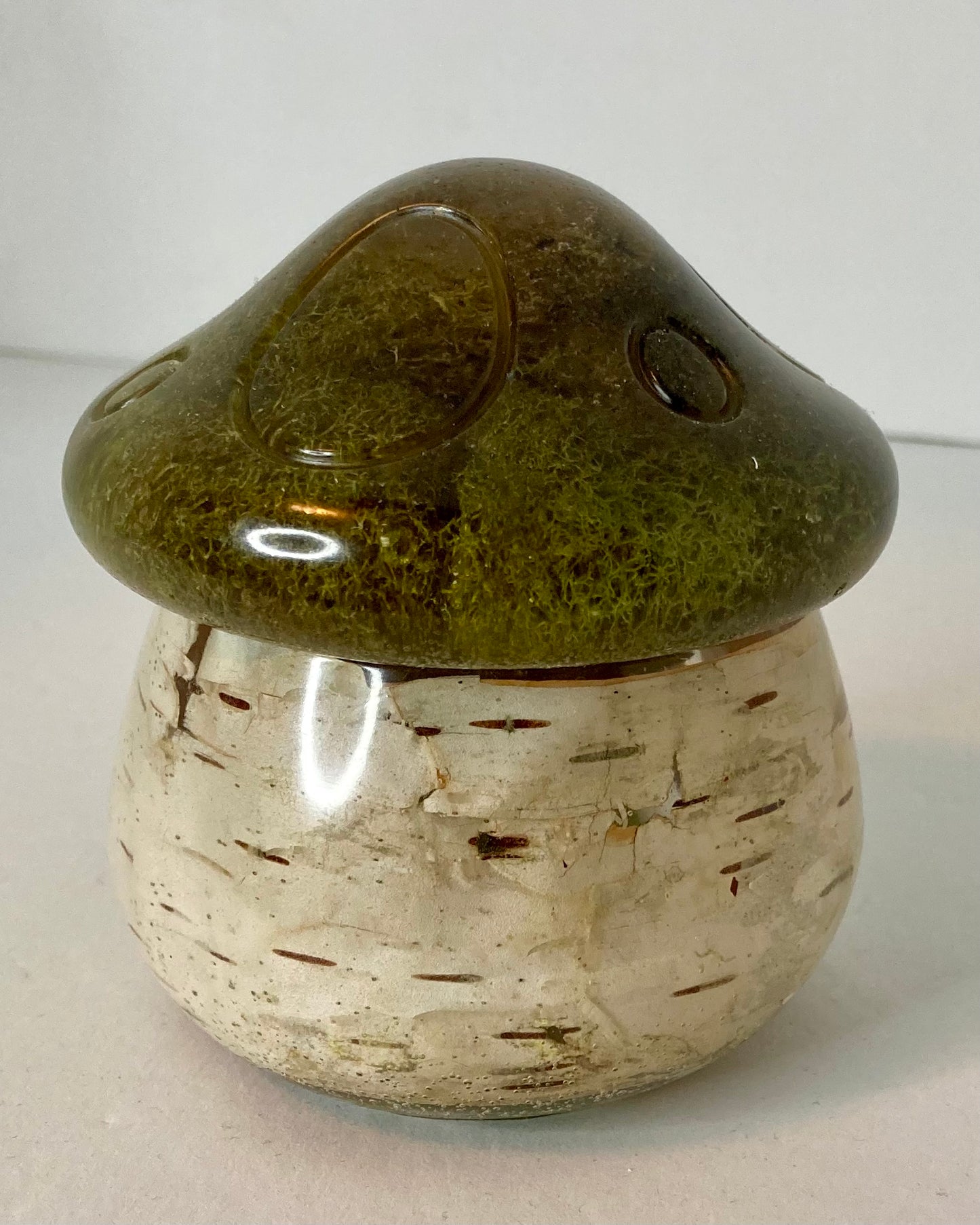 Resin Mushroom Trinket Box