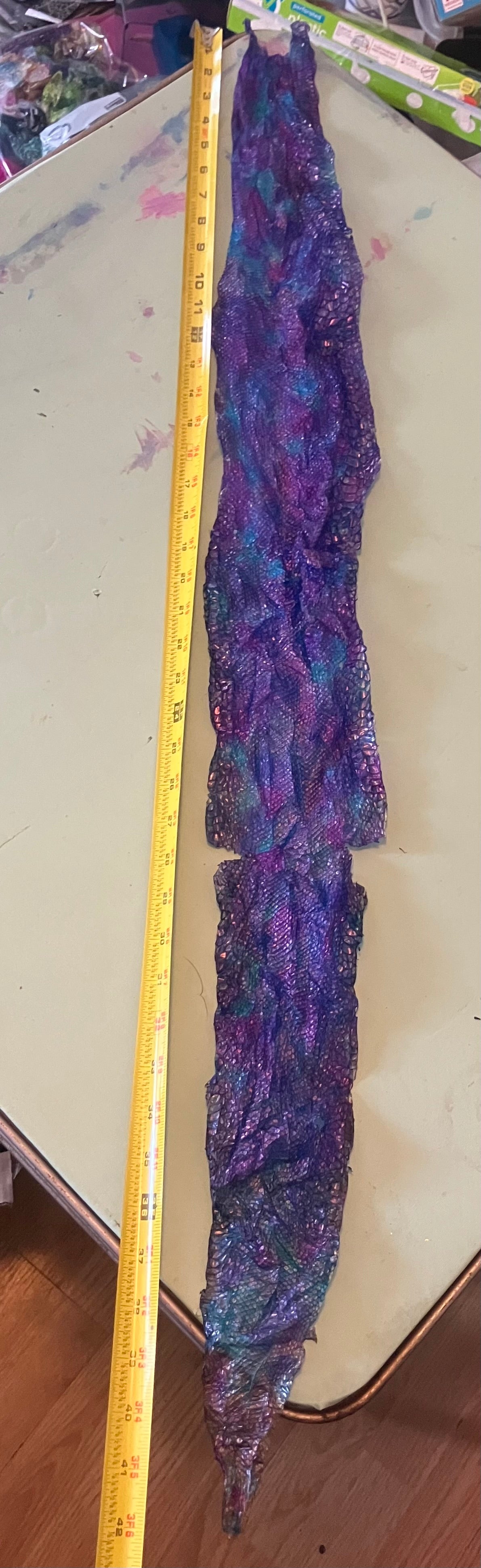 Dyed Snake Shed Pieces