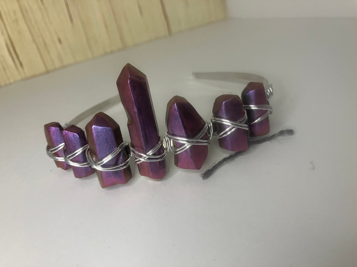 Resin Crystal Crown
