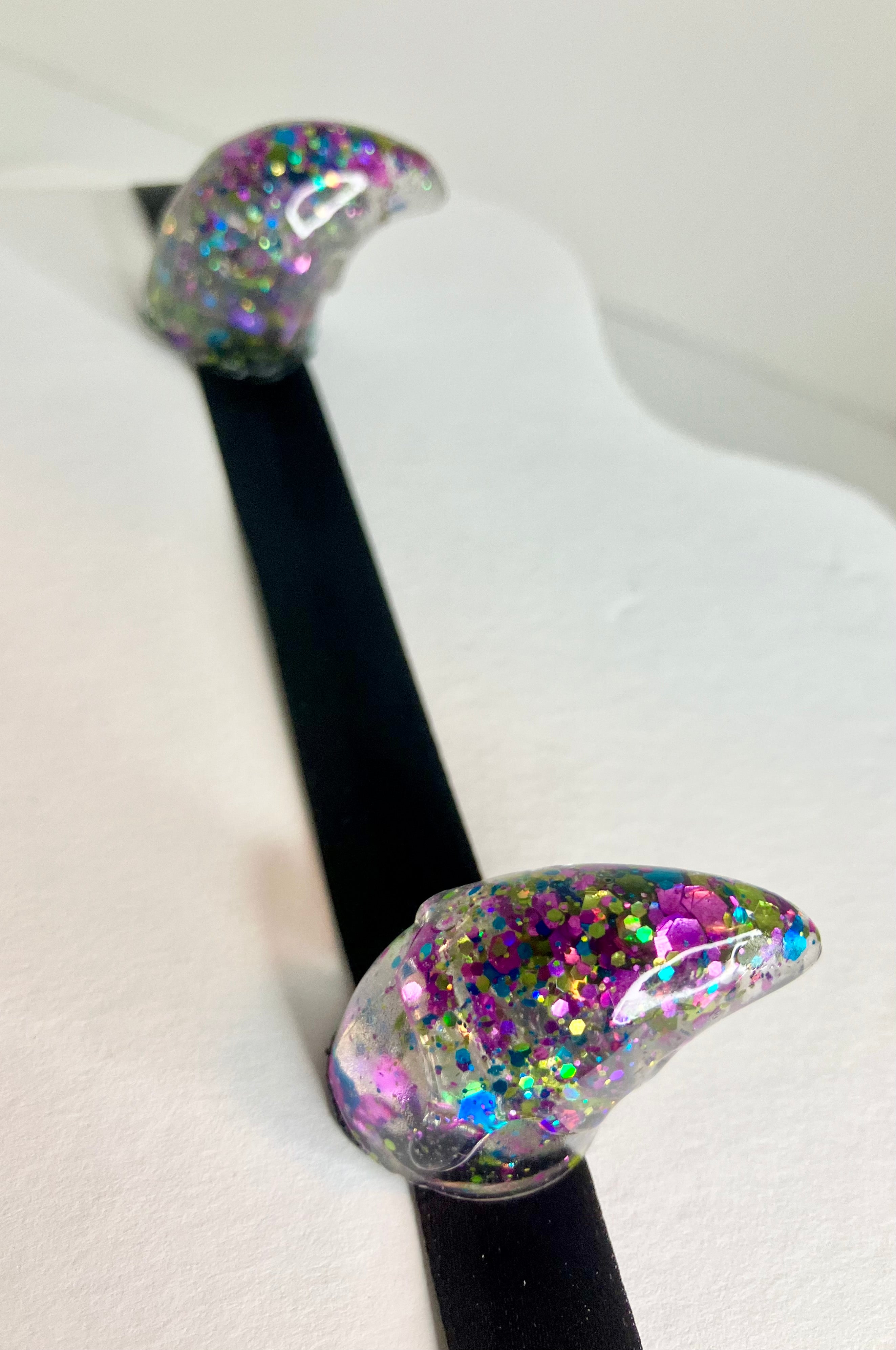 Resin horn headbands