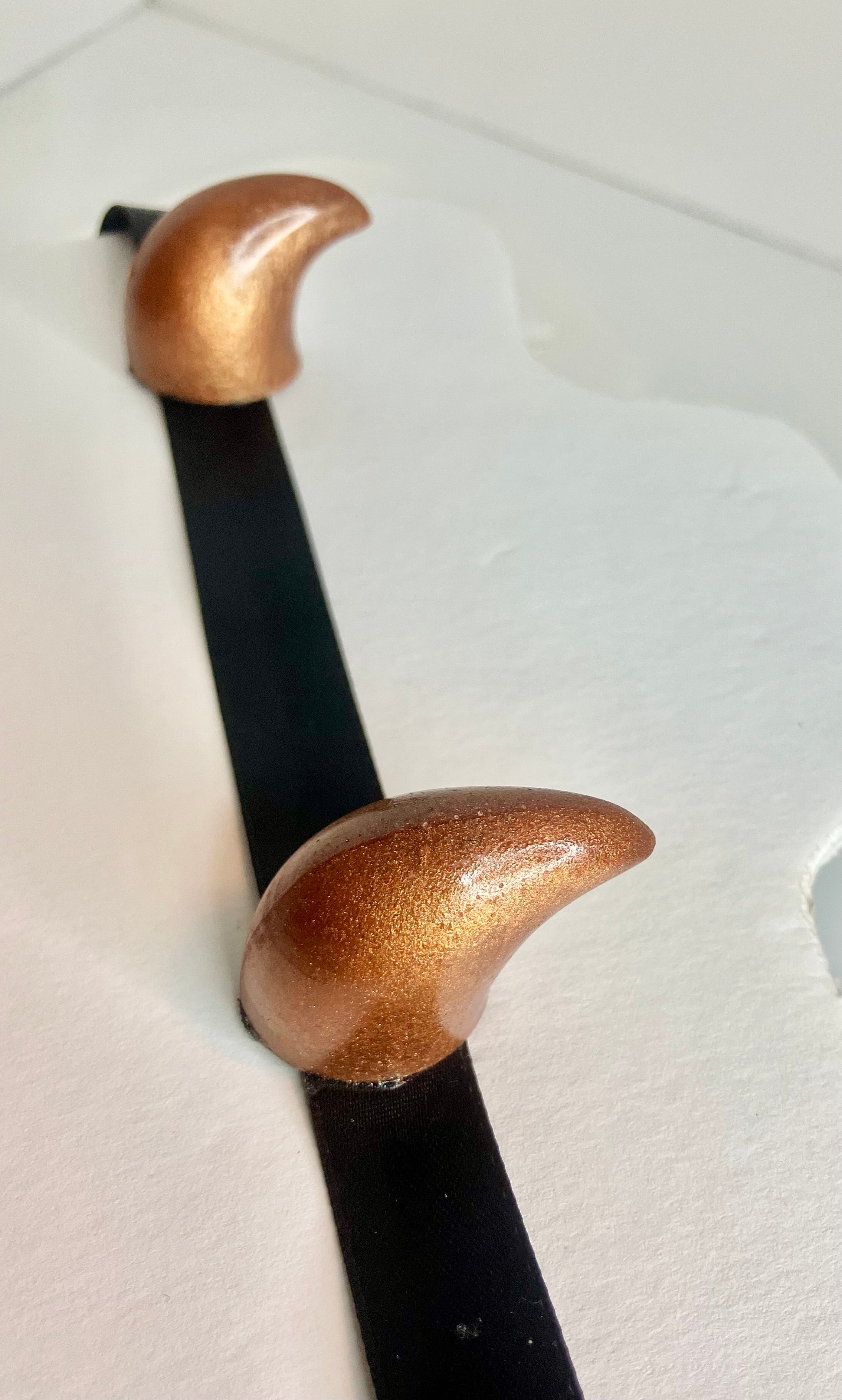 Resin horn headbands