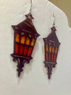 Faux stained glass jewelry