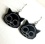 Miscellaneous spooky resin earrings