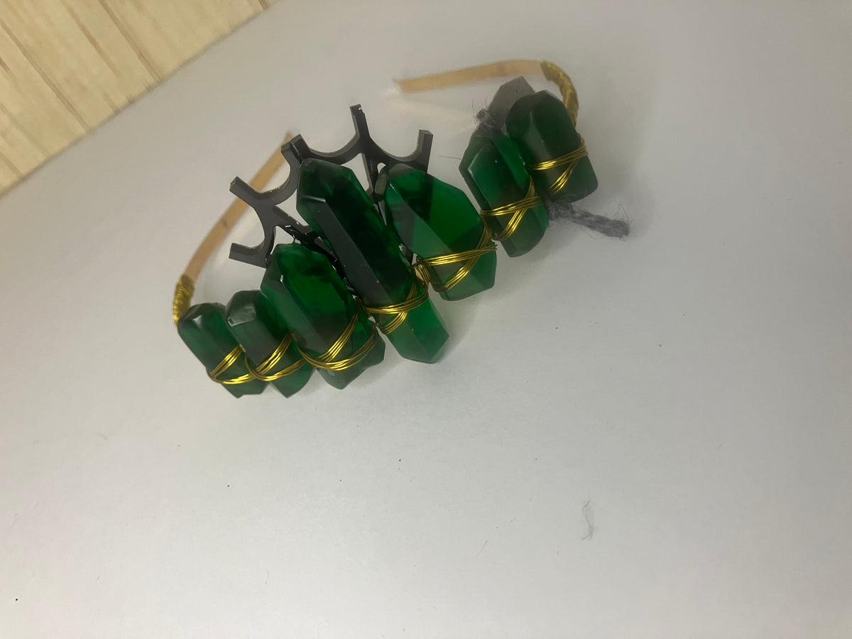 Resin Crystal Crown