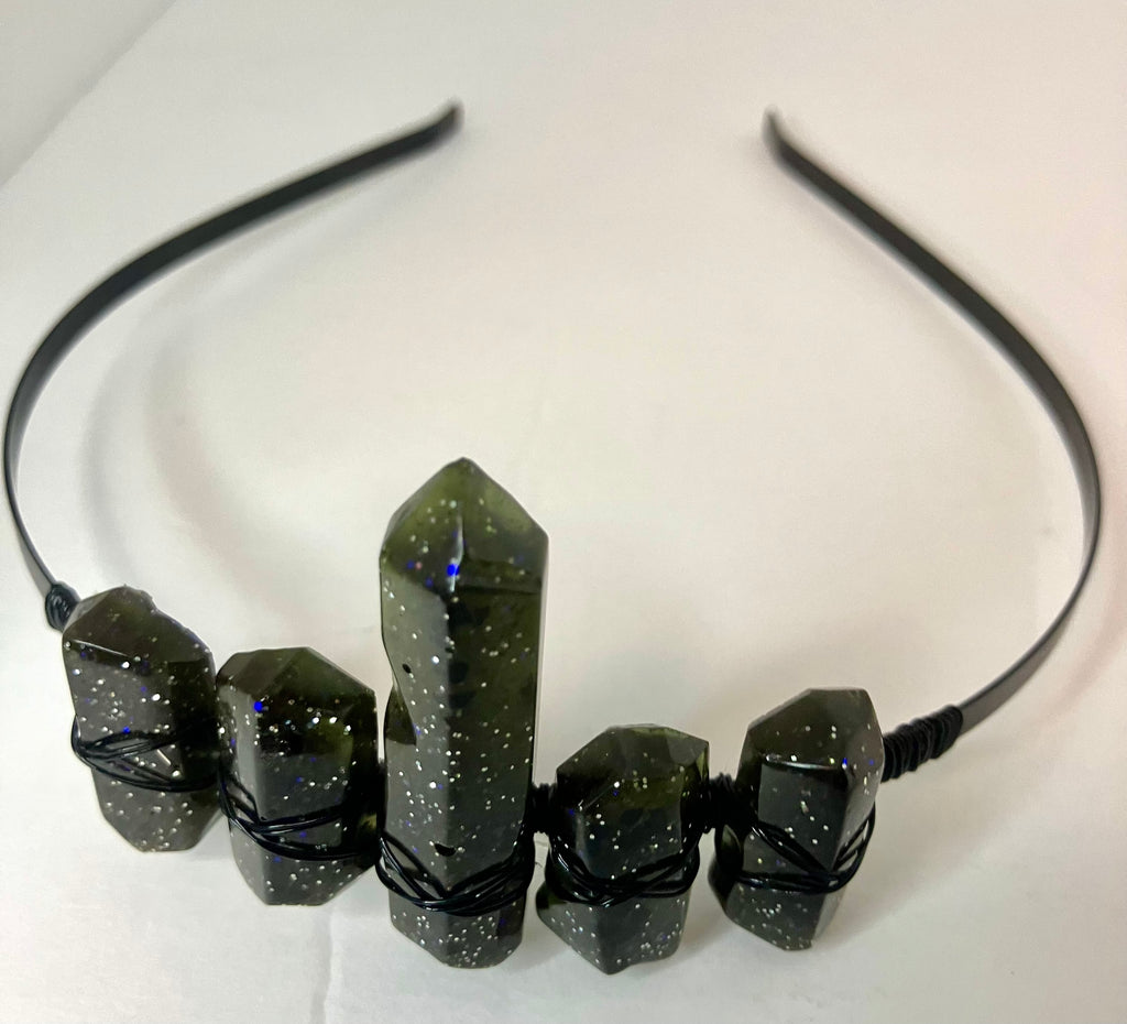 Resin Crystal Crowns