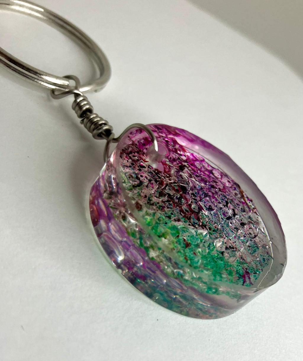 Resin keychains