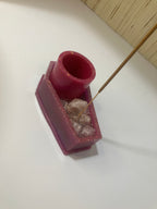 Coffin votive holder/incense burner